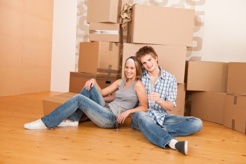 Careful removal of sofas, beds, and bulky items from a Swiss Cottage property