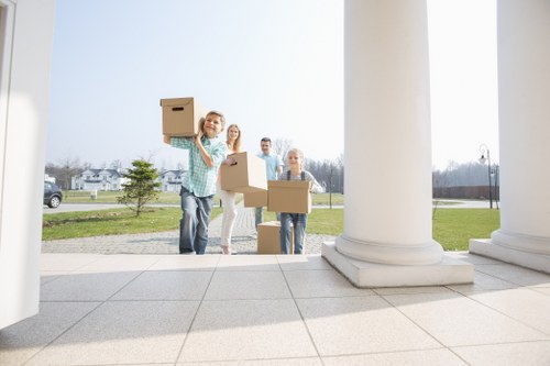 Removal team planning a local move in Swiss Cottage