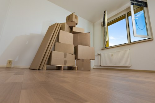 Removal company homepage for Swiss Cottage with moving services