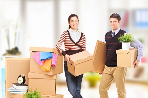 Example of a family house removal in Swiss Cottage